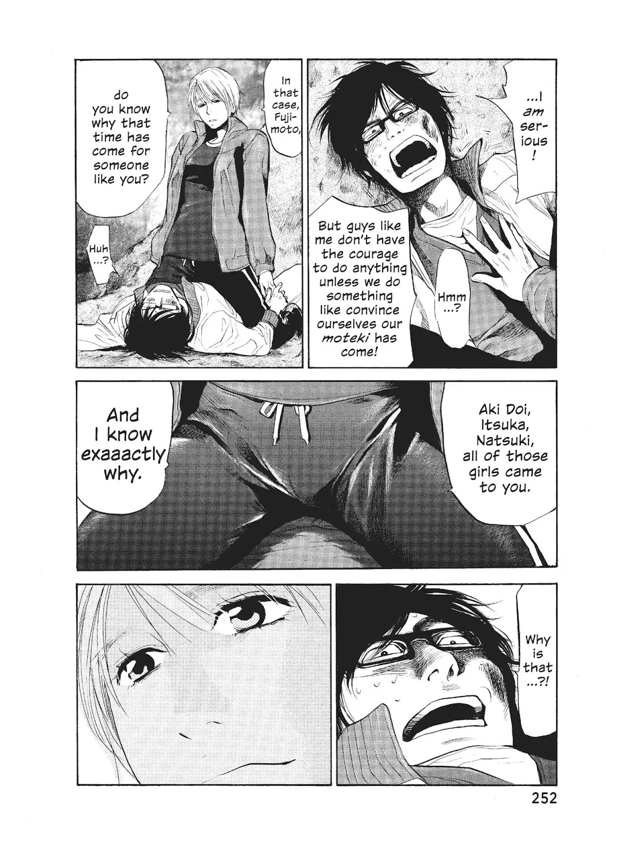 Moteki Chapter 8 page 26 - Chapter 8: Straighten Up and Be Brave