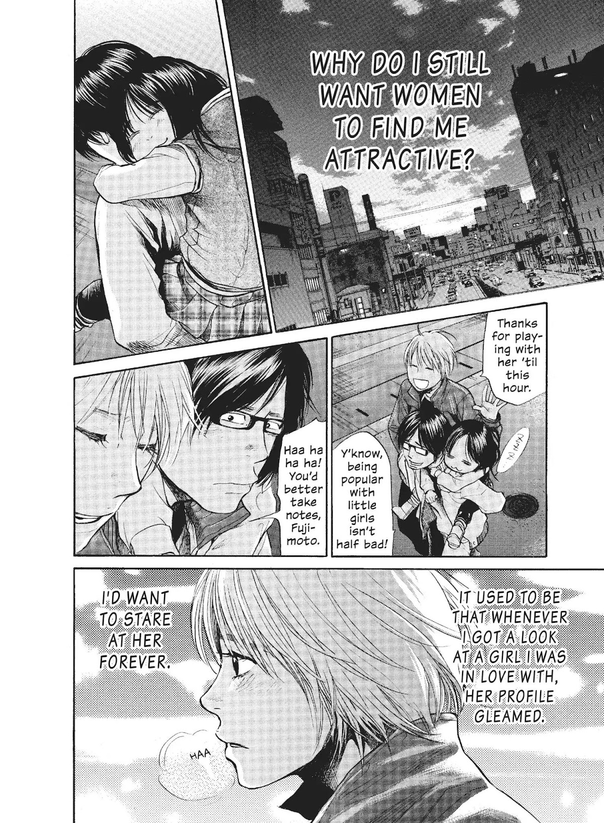 Moteki Chapter 9 page 20 - Chapter 9: If You're in Love, You're in Love!