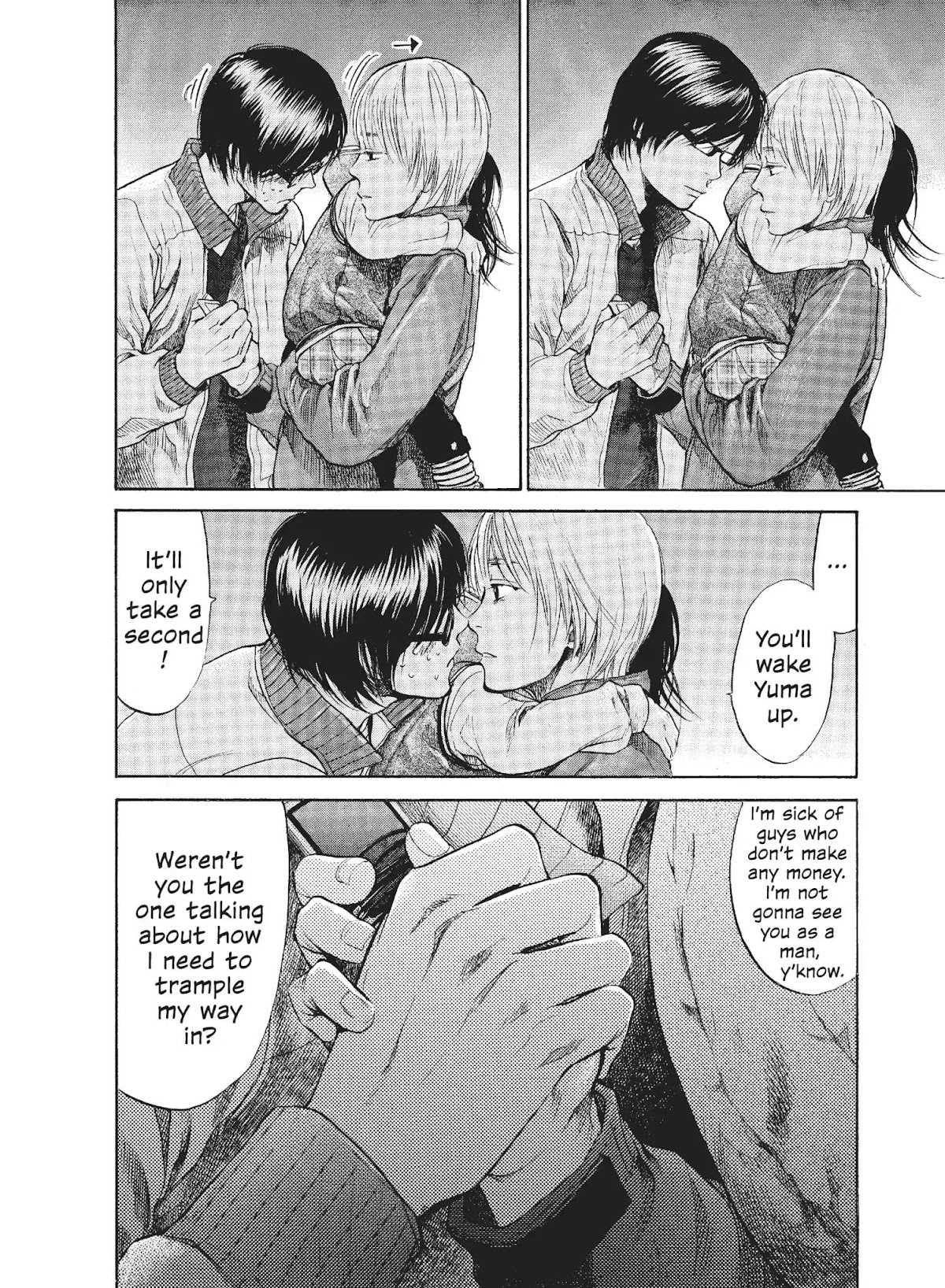 Moteki Chapter 9 page 22 - Chapter 9: If You're in Love, You're in Love!