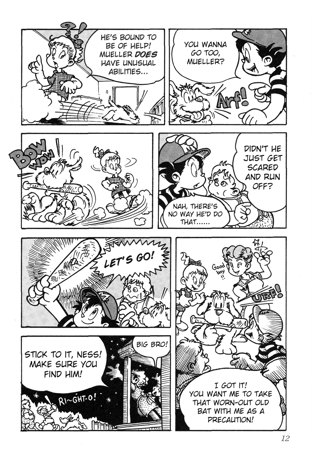 Mother 2: Giygas Strikes Back - Ness's Adventure Memoirs Chapter 1.5 page 12 - Chapter 1-5