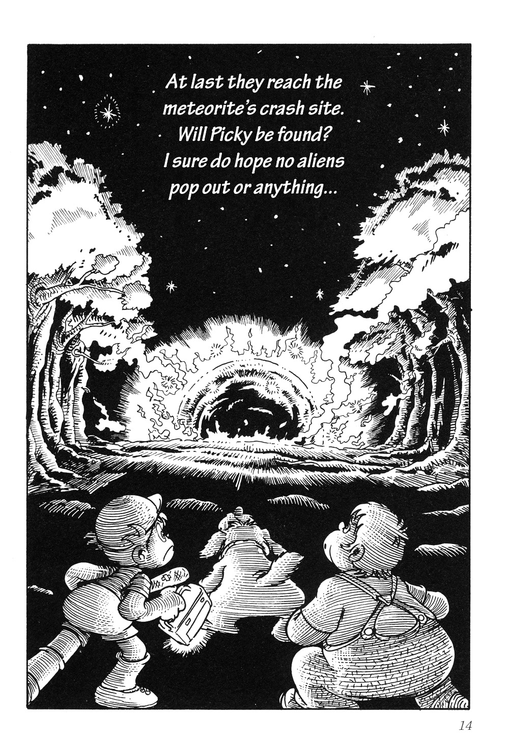 Mother 2: Giygas Strikes Back - Ness's Adventure Memoirs Chapter 1.5 page 14 - Chapter 1-5