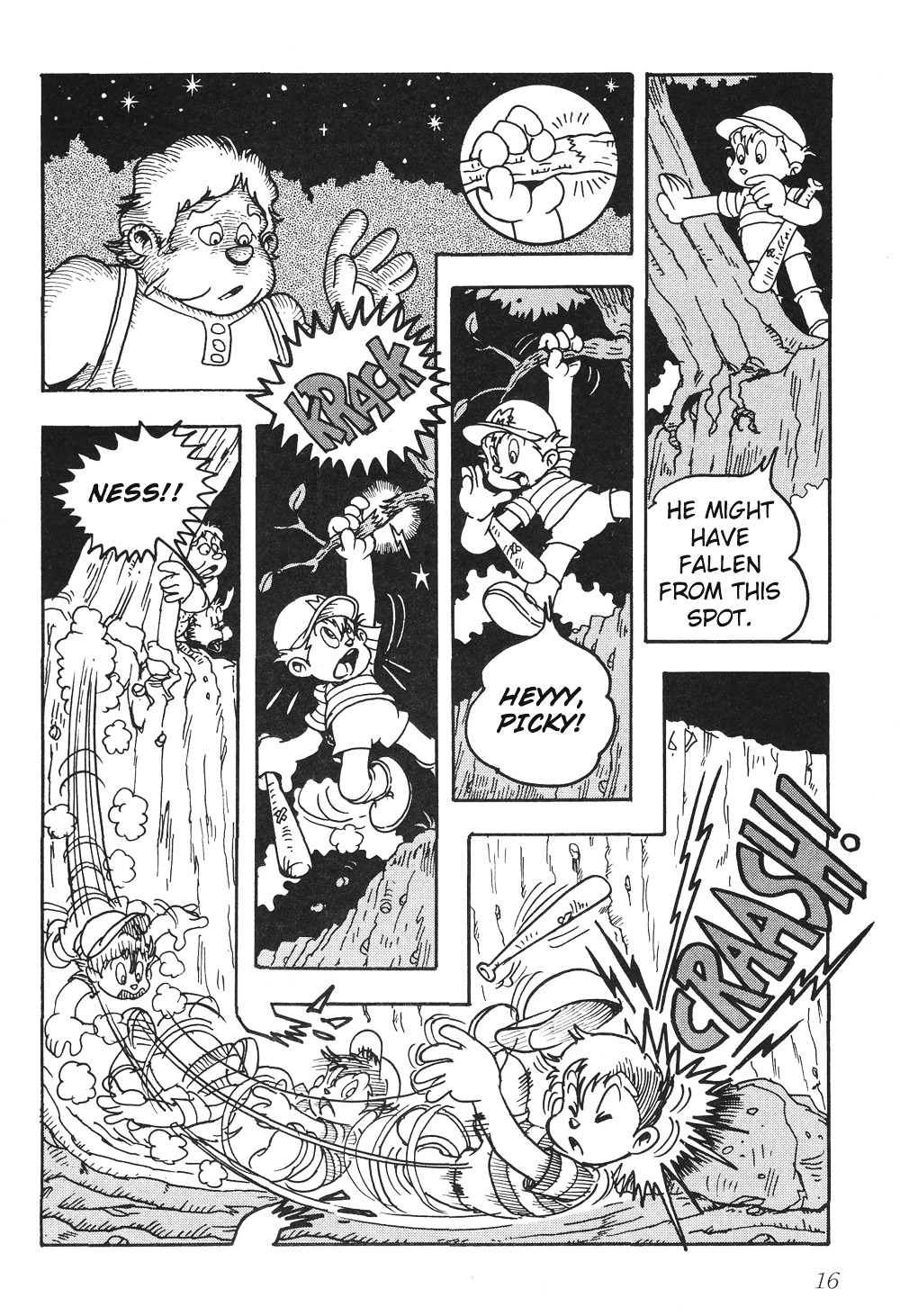 Mother 2: Giygas Strikes Back - Ness's Adventure Memoirs Chapter 1.5 page 16 - Chapter 1-5