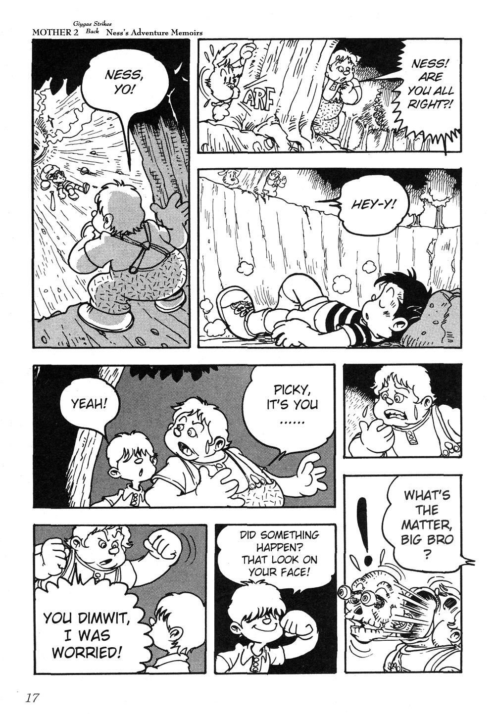 Mother 2: Giygas Strikes Back - Ness's Adventure Memoirs Chapter 1.5 page 17 - Chapter 1-5
