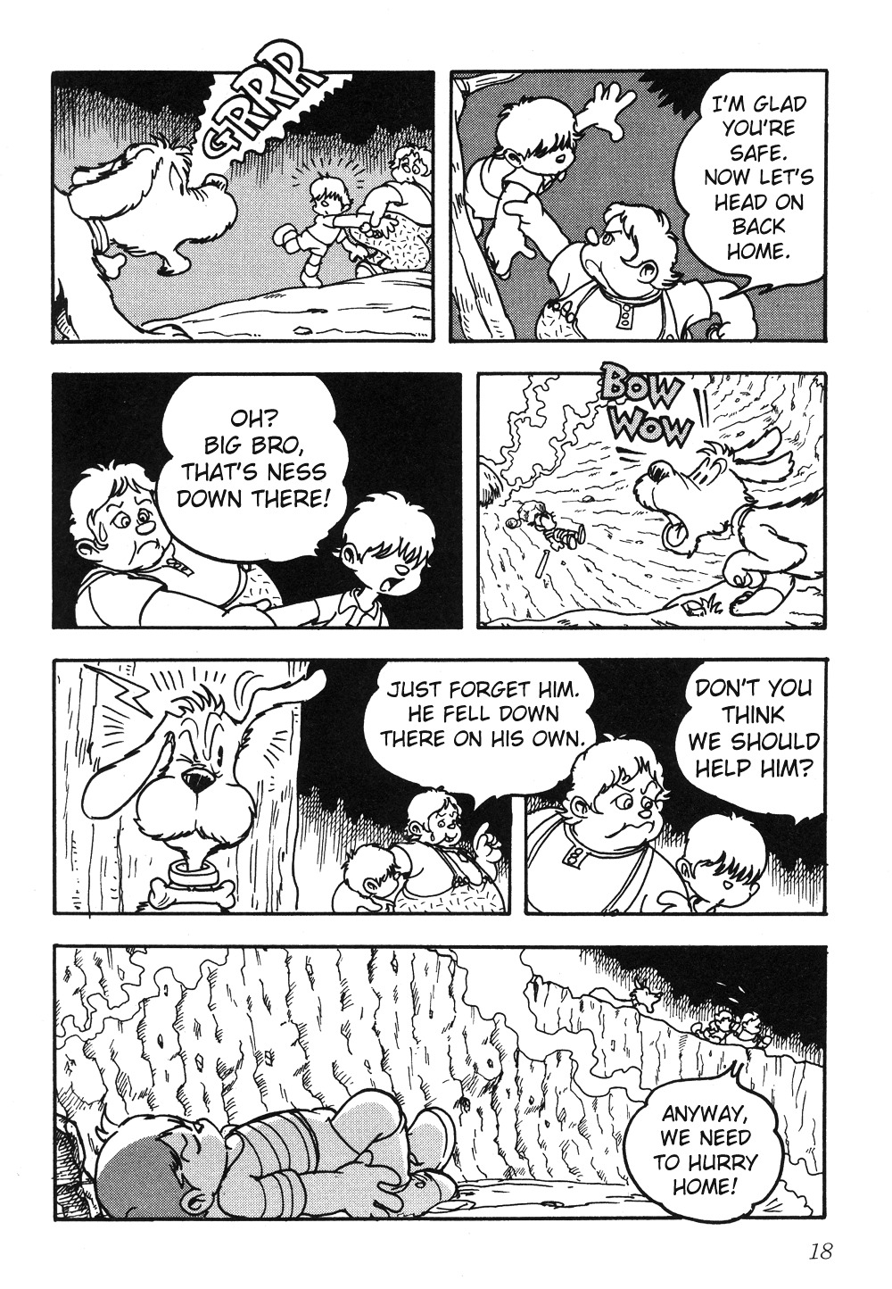 Mother 2: Giygas Strikes Back - Ness's Adventure Memoirs Chapter 1.5 page 18 - Chapter 1-5