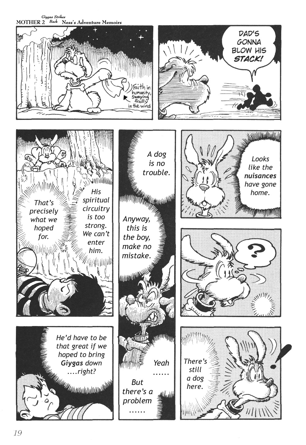 Mother 2: Giygas Strikes Back - Ness's Adventure Memoirs Chapter 1.5 page 19 - Chapter 1-5