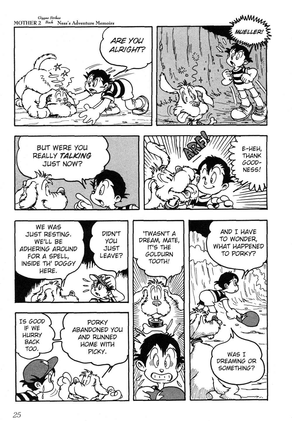 Mother 2: Giygas Strikes Back - Ness's Adventure Memoirs Chapter 1.5 page 24 - Chapter 1-5