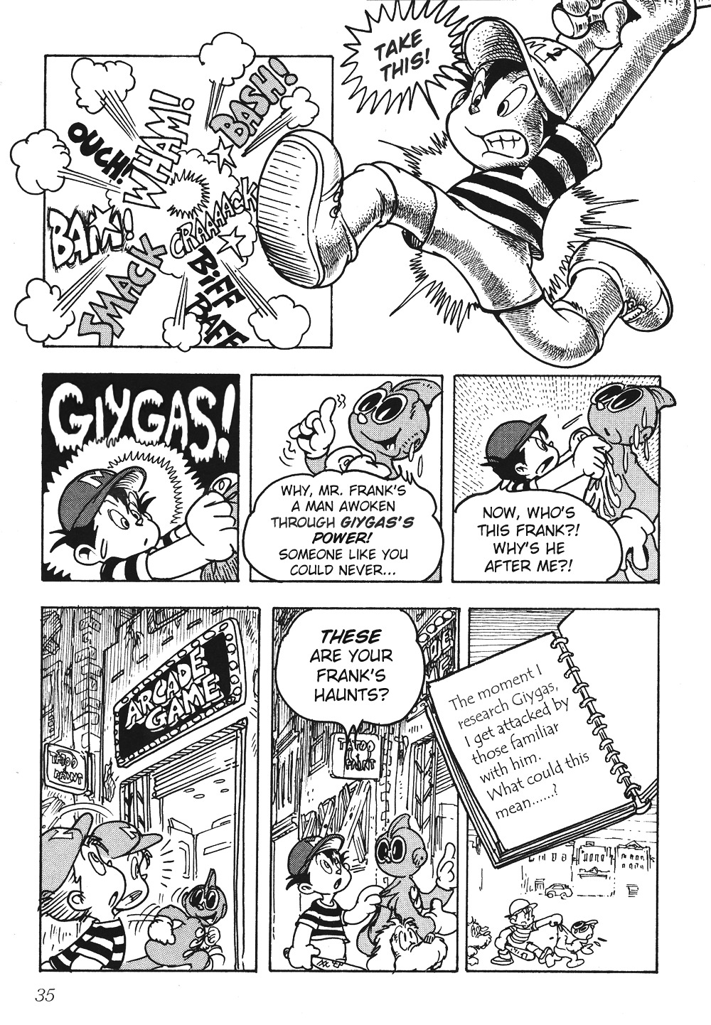 Mother 2: Giygas Strikes Back - Ness's Adventure Memoirs Chapter 1.5 page 34 - Chapter 1-5