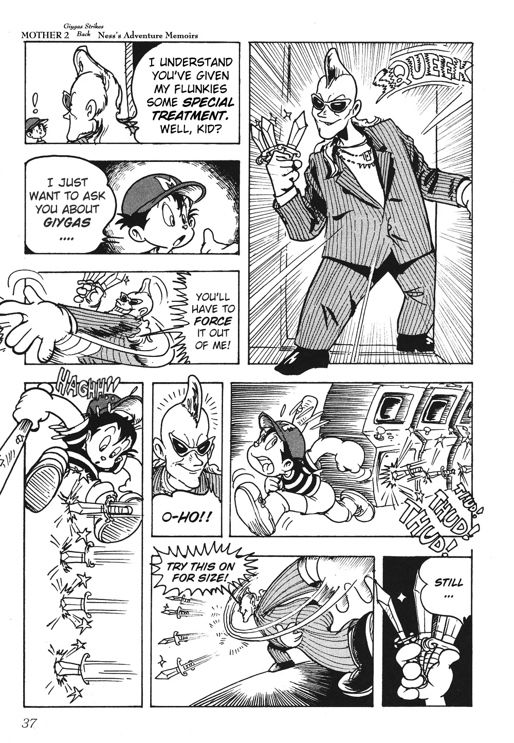Mother 2: Giygas Strikes Back - Ness's Adventure Memoirs Chapter 1.5 page 36 - Chapter 1-5