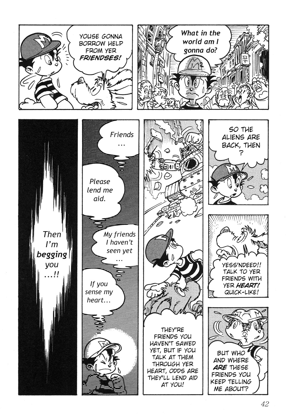 Mother 2: Giygas Strikes Back - Ness's Adventure Memoirs Chapter 1.5 page 41 - Chapter 1-5