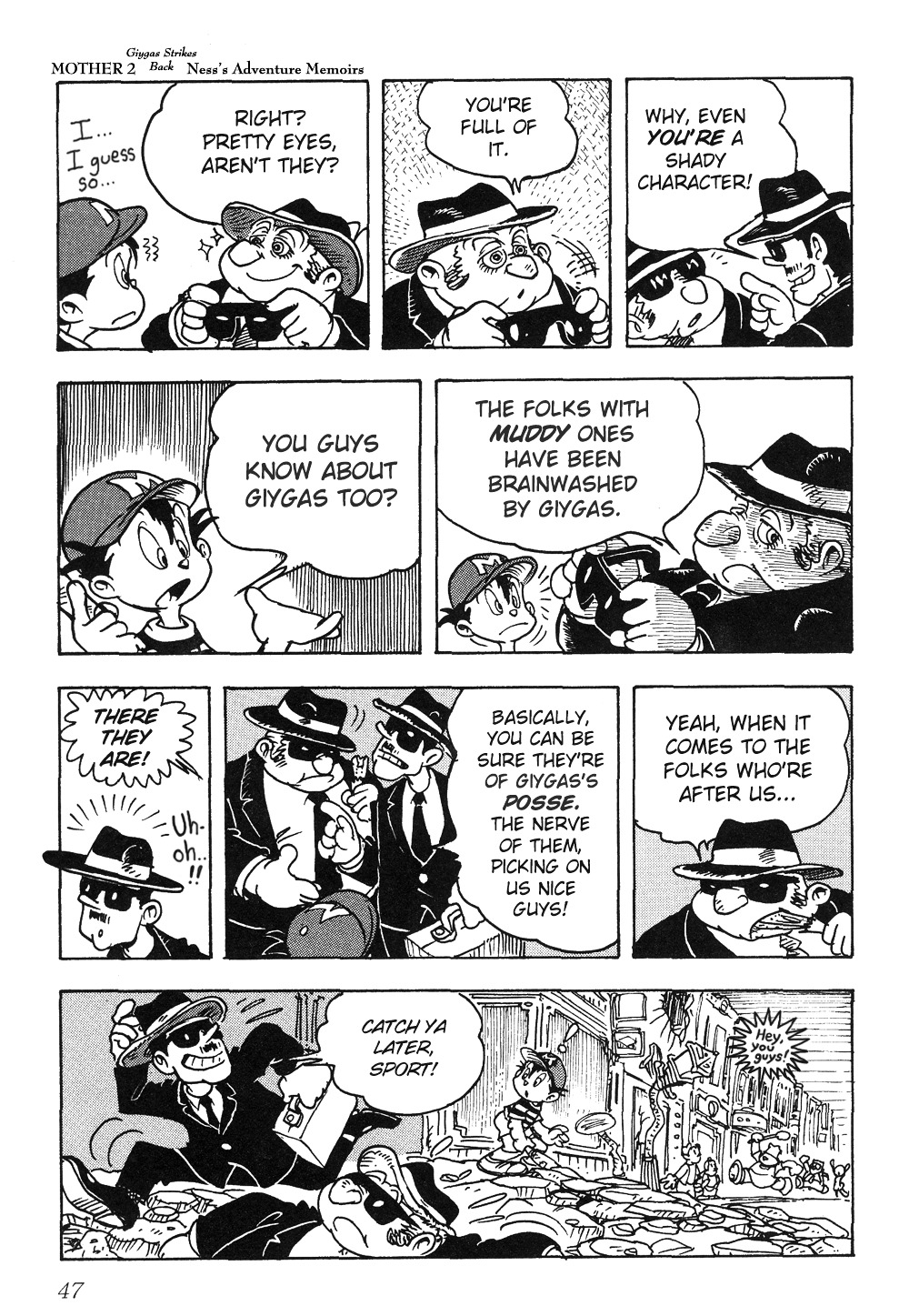 Mother 2: Giygas Strikes Back - Ness's Adventure Memoirs Chapter 1.5 page 46 - Chapter 1-5
