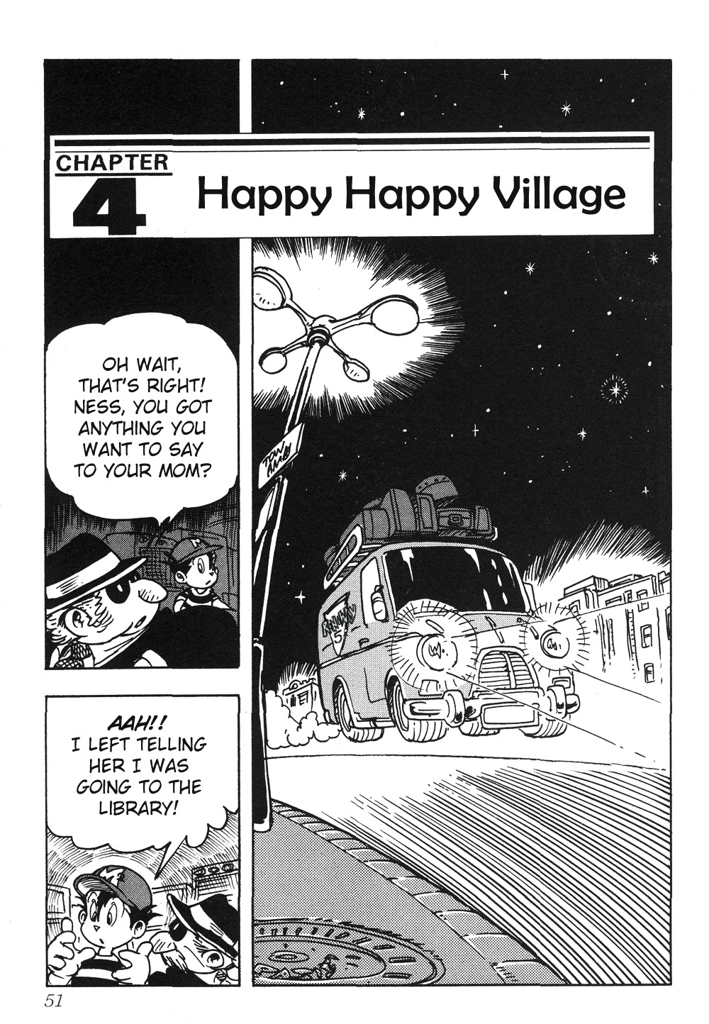Mother 2: Giygas Strikes Back - Ness's Adventure Memoirs Chapter 1.5 page 50 - Chapter 1-5