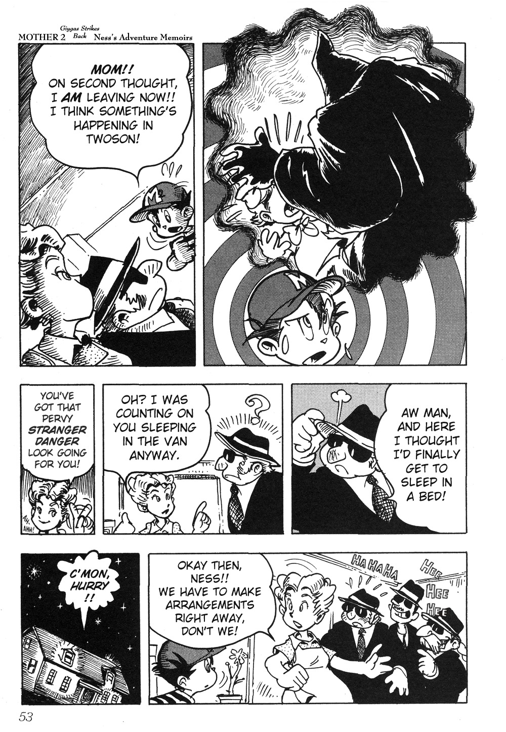 Mother 2: Giygas Strikes Back - Ness's Adventure Memoirs Chapter 1.5 page 52 - Chapter 1-5