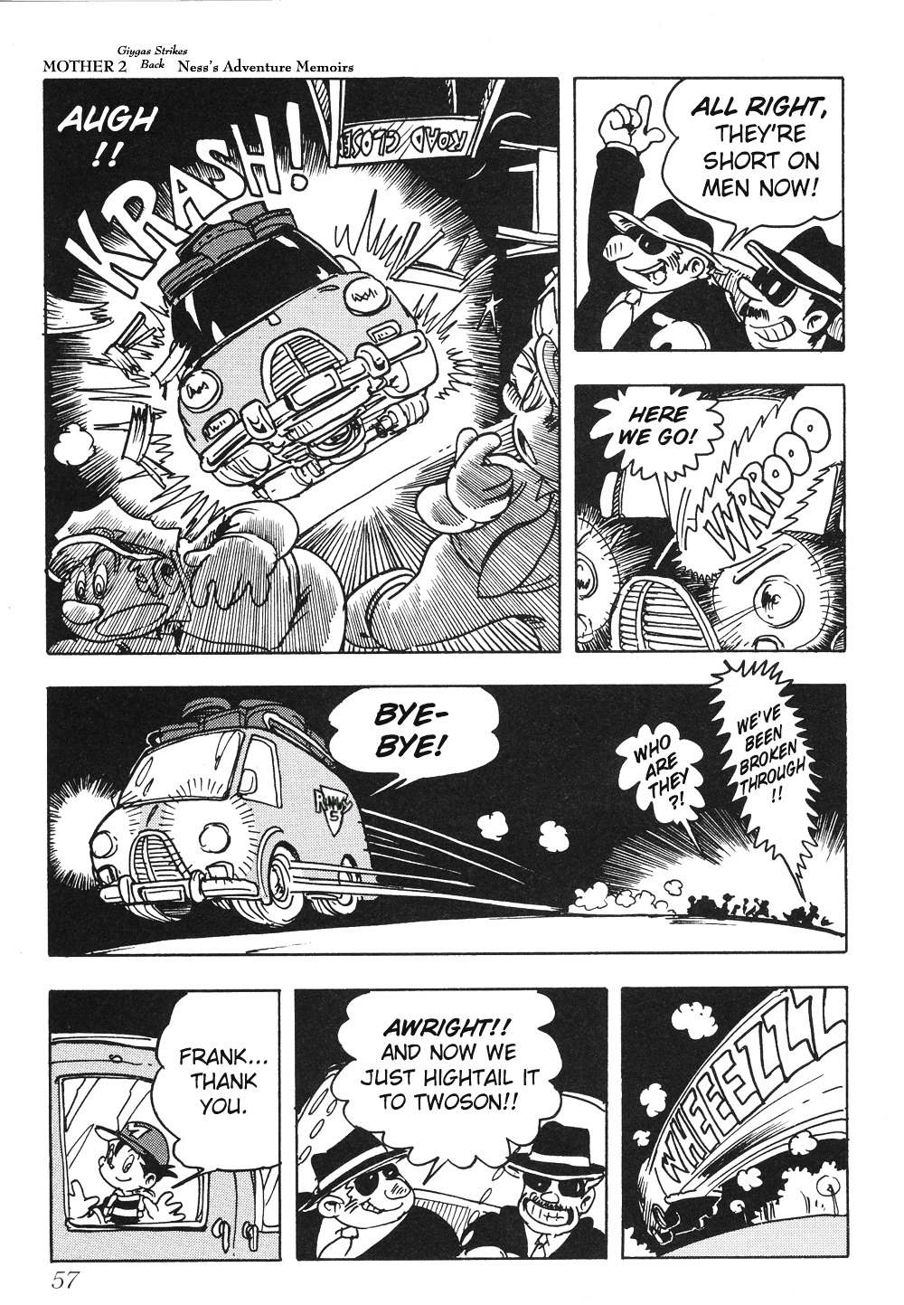 Mother 2: Giygas Strikes Back - Ness's Adventure Memoirs Chapter 1.5 page 56 - Chapter 1-5