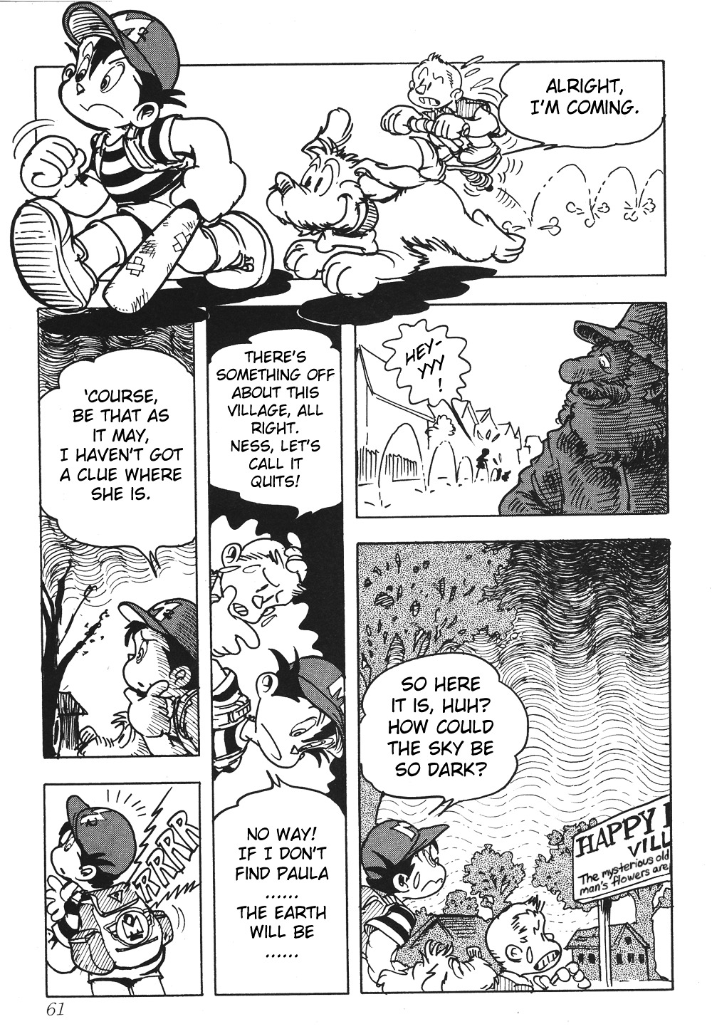 Mother 2: Giygas Strikes Back - Ness's Adventure Memoirs Chapter 1.5 page 60 - Chapter 1-5