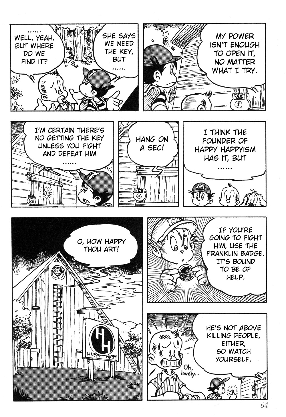 Mother 2: Giygas Strikes Back - Ness's Adventure Memoirs Chapter 1.5 page 63 - Chapter 1-5