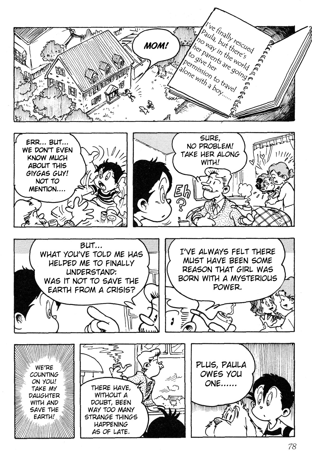 Mother 2: Giygas Strikes Back - Ness's Adventure Memoirs Chapter 1.5 page 77 - Chapter 1-5