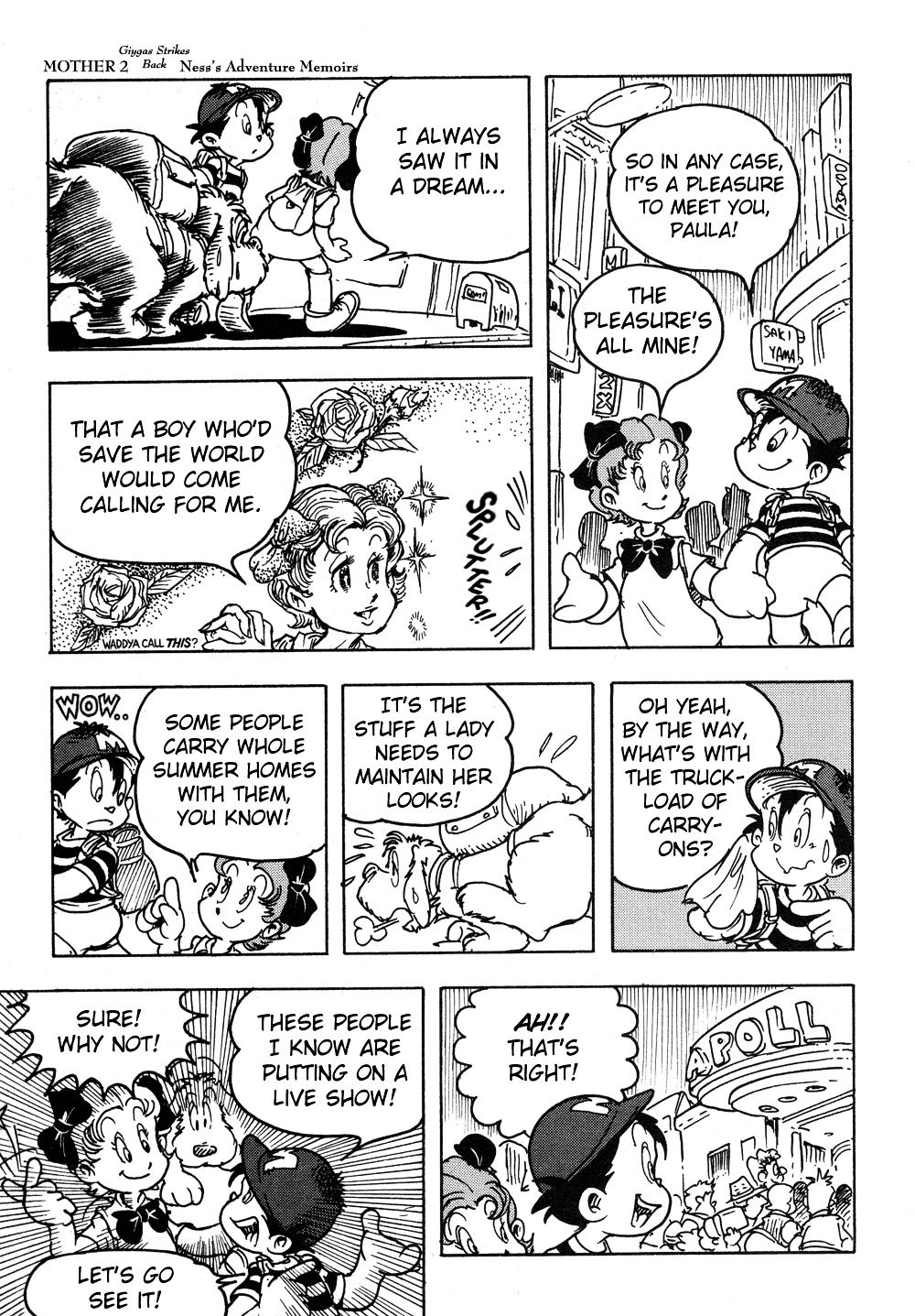 Mother 2: Giygas Strikes Back - Ness's Adventure Memoirs Chapter 1.5 page 78 - Chapter 1-5