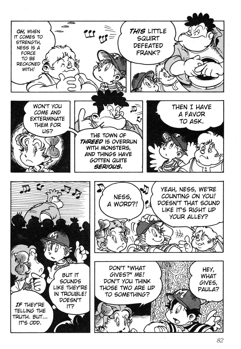 Mother 2: Giygas Strikes Back - Ness's Adventure Memoirs Chapter 1.5 page 81 - Chapter 1-5