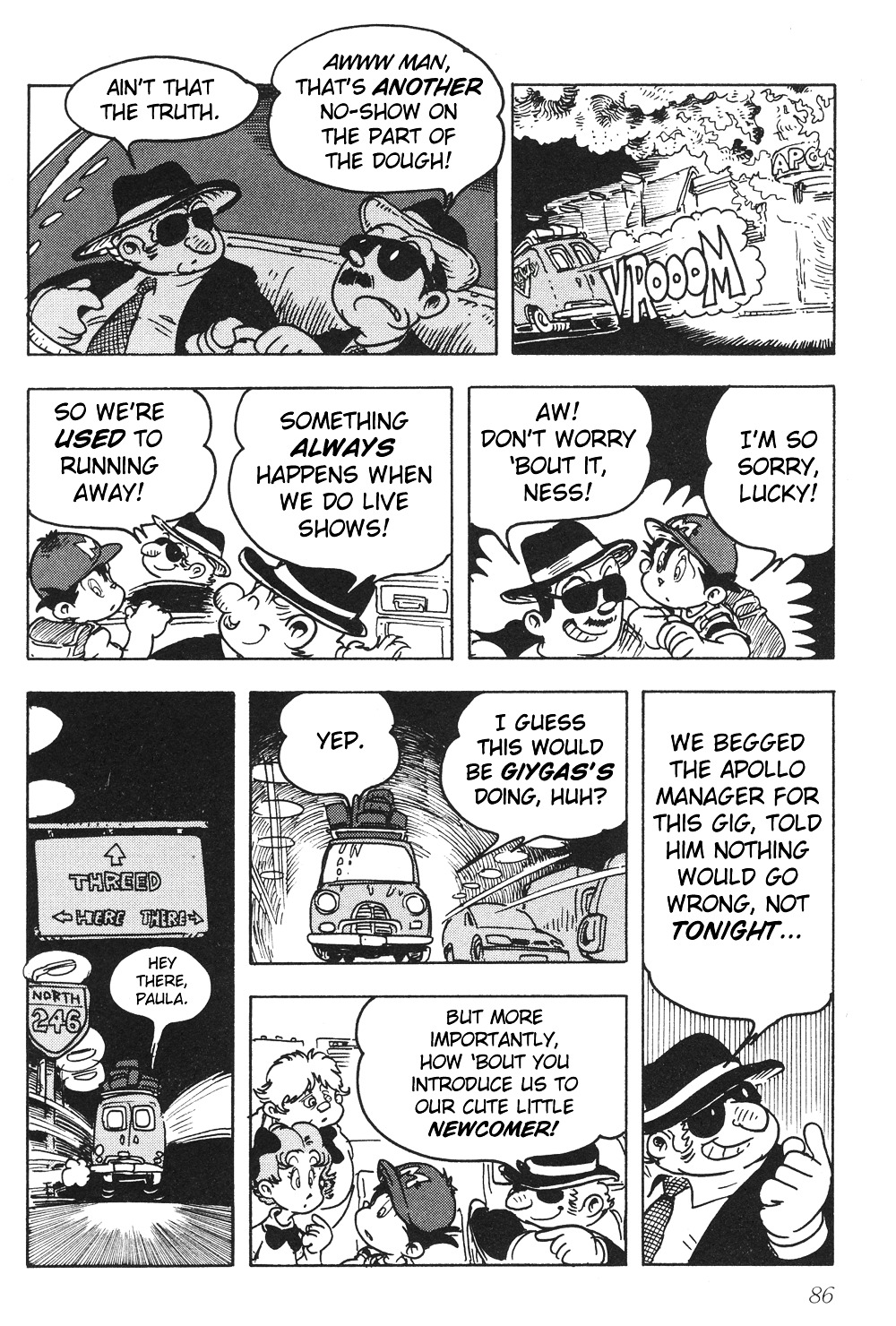 Mother 2: Giygas Strikes Back - Ness's Adventure Memoirs Chapter 1.5 page 85 - Chapter 1-5