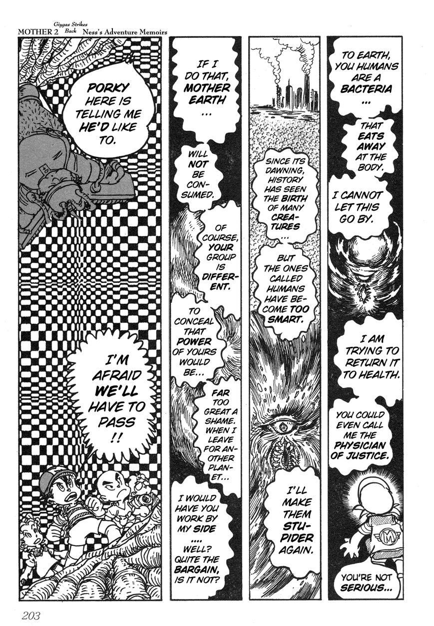 Mother 2: Giygas Strikes Back - Ness's Adventure Memoirs Chapter 13 page 16 - Chapter 13 : 13+Interview(End)