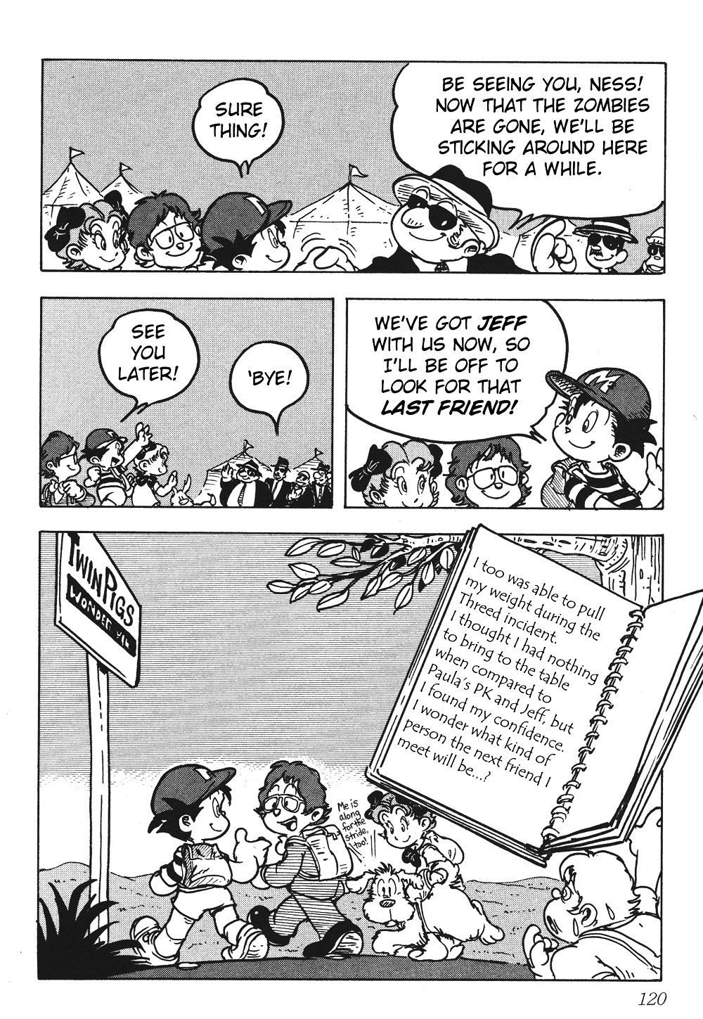Mother 2: Giygas Strikes Back - Ness's Adventure Memoirs Chapter 6.12 page 29 - Chapter 6-12
