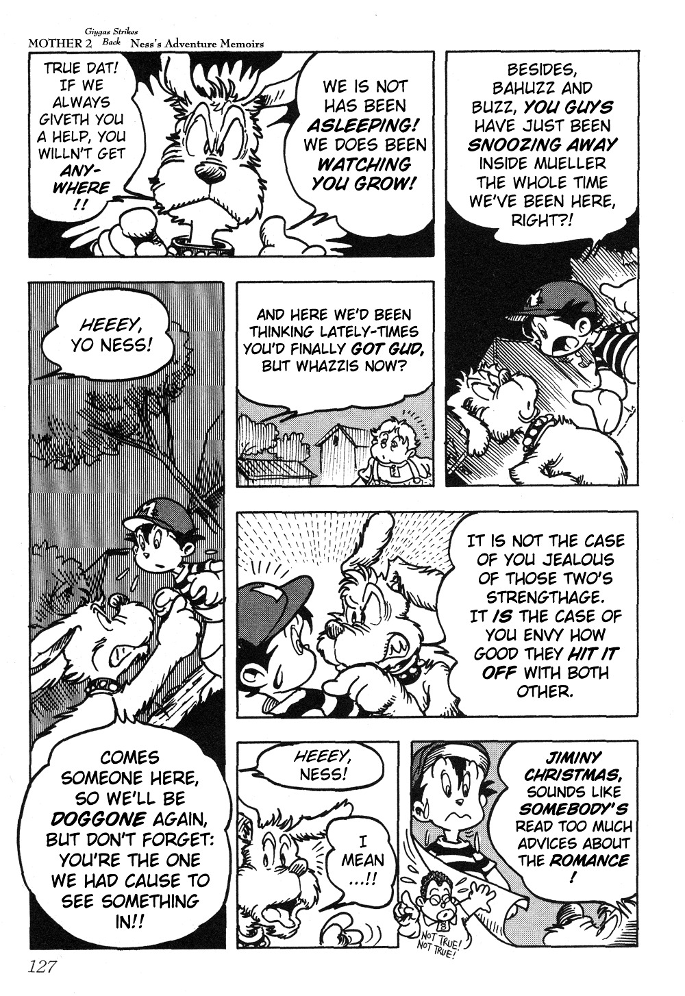 Mother 2: Giygas Strikes Back - Ness's Adventure Memoirs Chapter 6.12 page 36 - Chapter 6-12