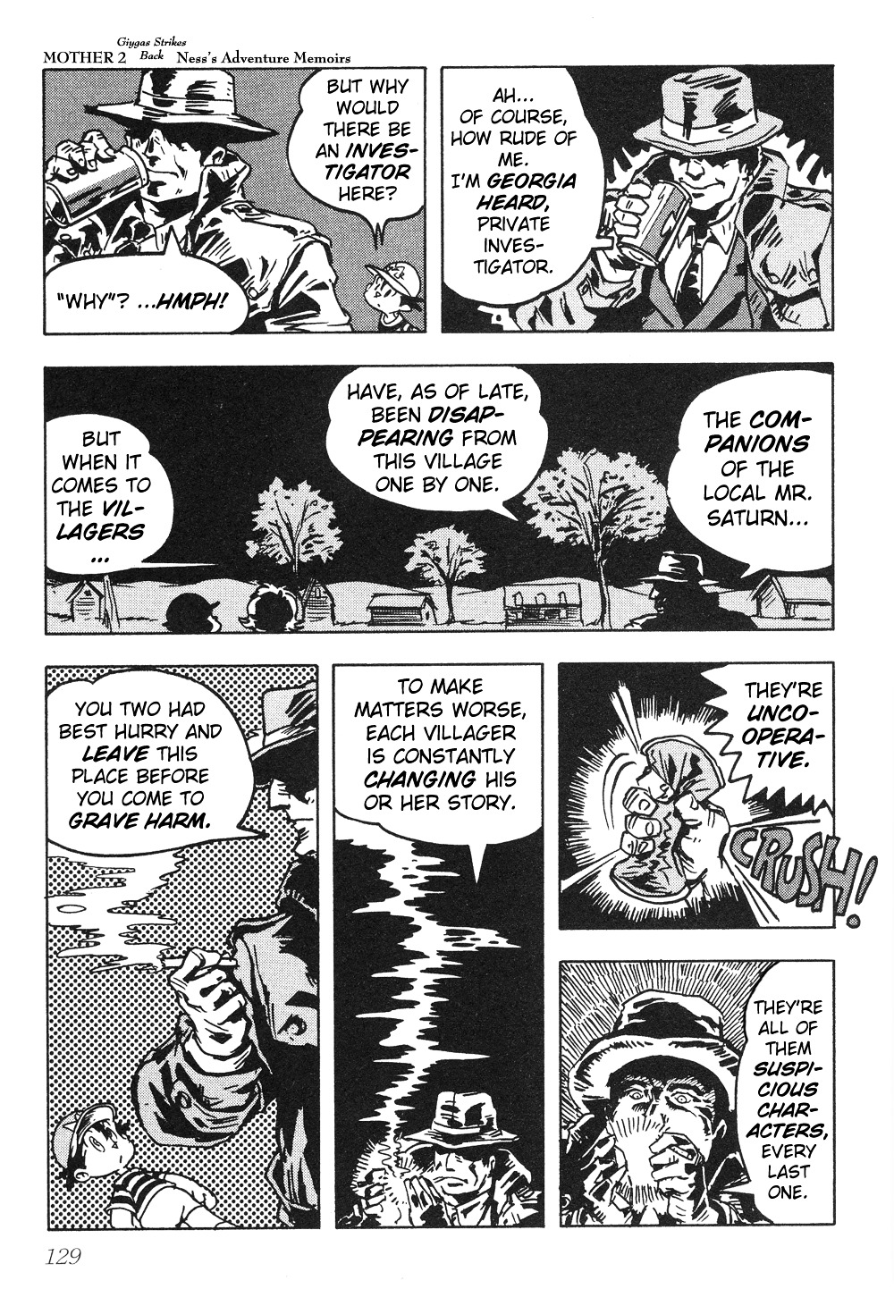 Mother 2: Giygas Strikes Back - Ness's Adventure Memoirs Chapter 6.12 page 38 - Chapter 6-12
