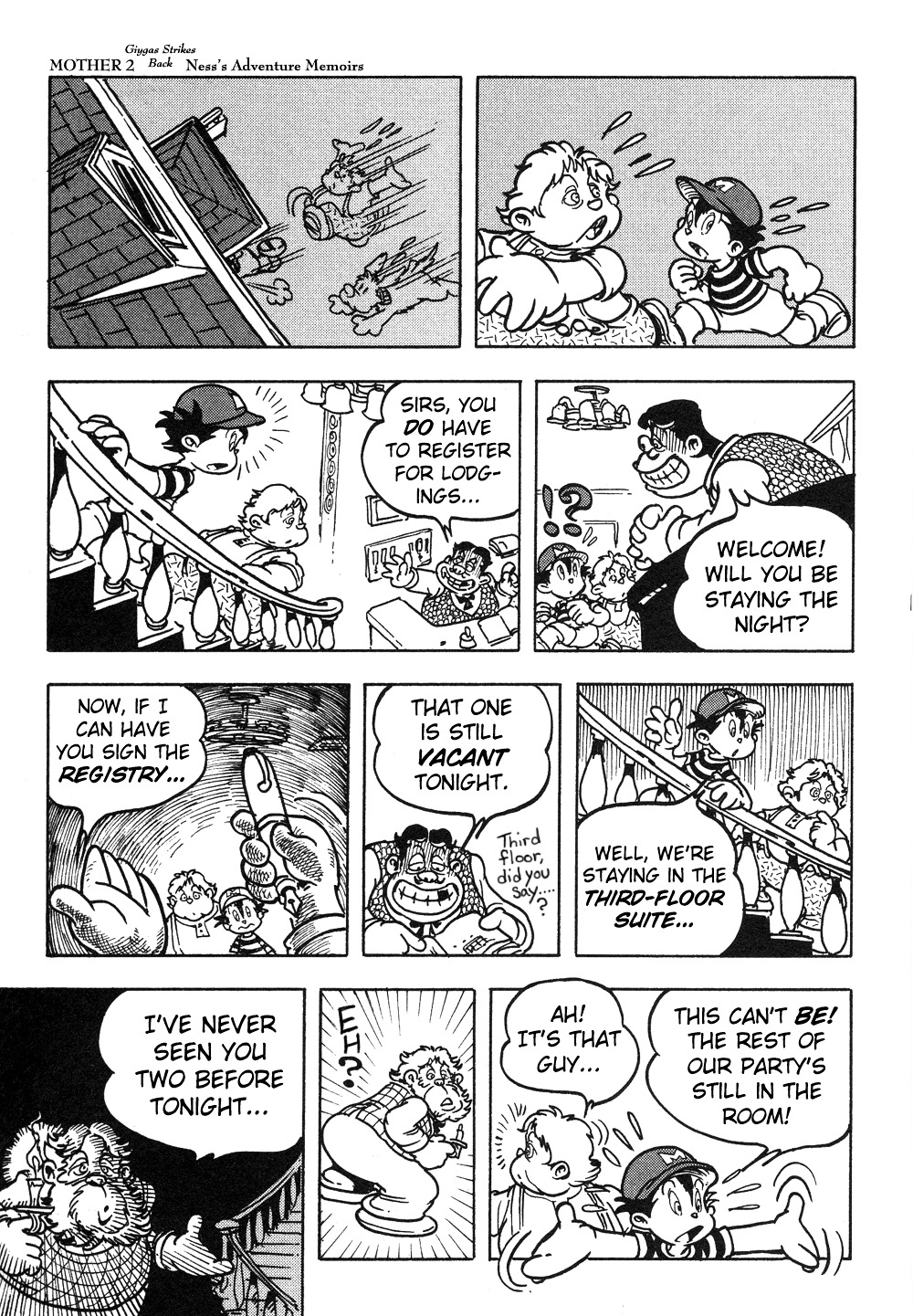 Mother 2: Giygas Strikes Back - Ness's Adventure Memoirs Chapter 6.12 page 40 - Chapter 6-12