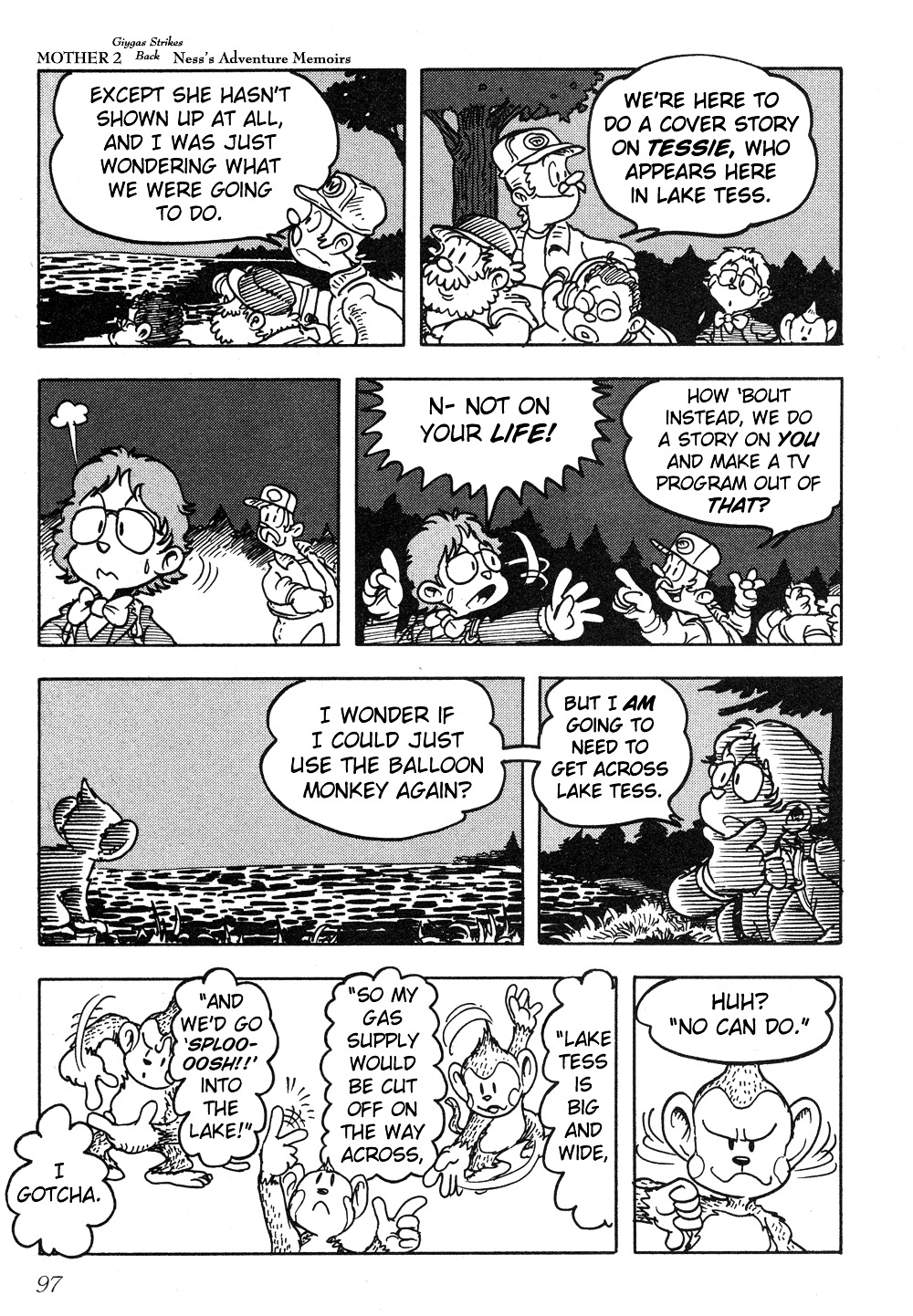 Mother 2: Giygas Strikes Back - Ness's Adventure Memoirs Chapter 6.12 page 7 - Chapter 6-12