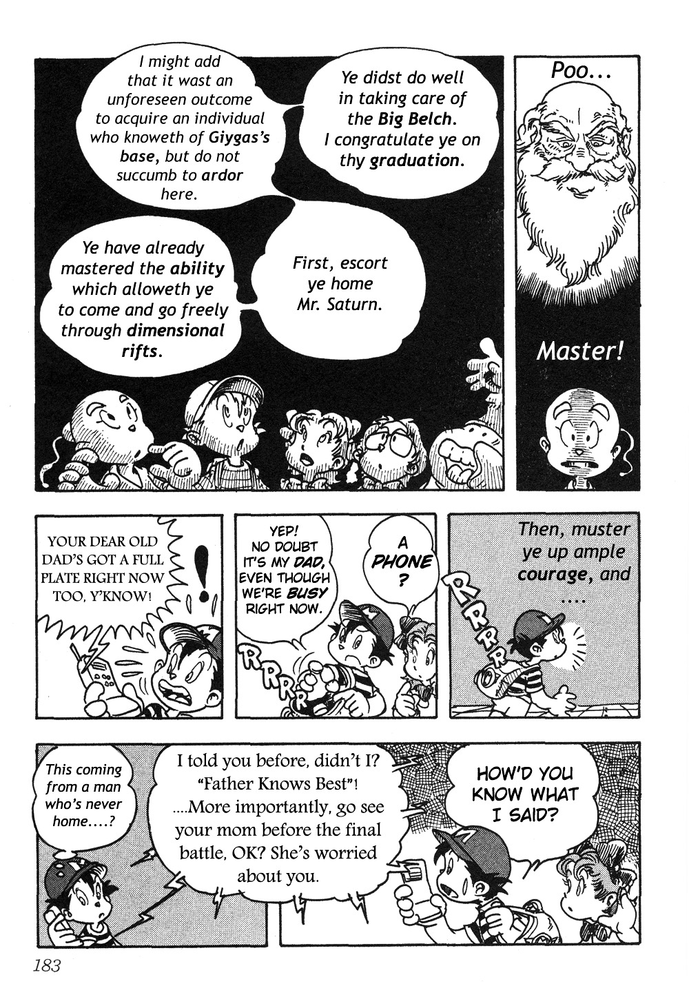 Mother 2: Giygas Strikes Back - Ness's Adventure Memoirs Chapter 6.12 page 92 - Chapter 6-12