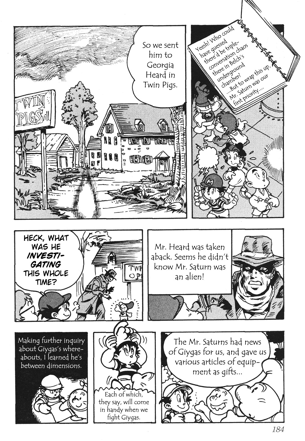 Mother 2: Giygas Strikes Back - Ness's Adventure Memoirs Chapter 6.12 page 93 - Chapter 6-12