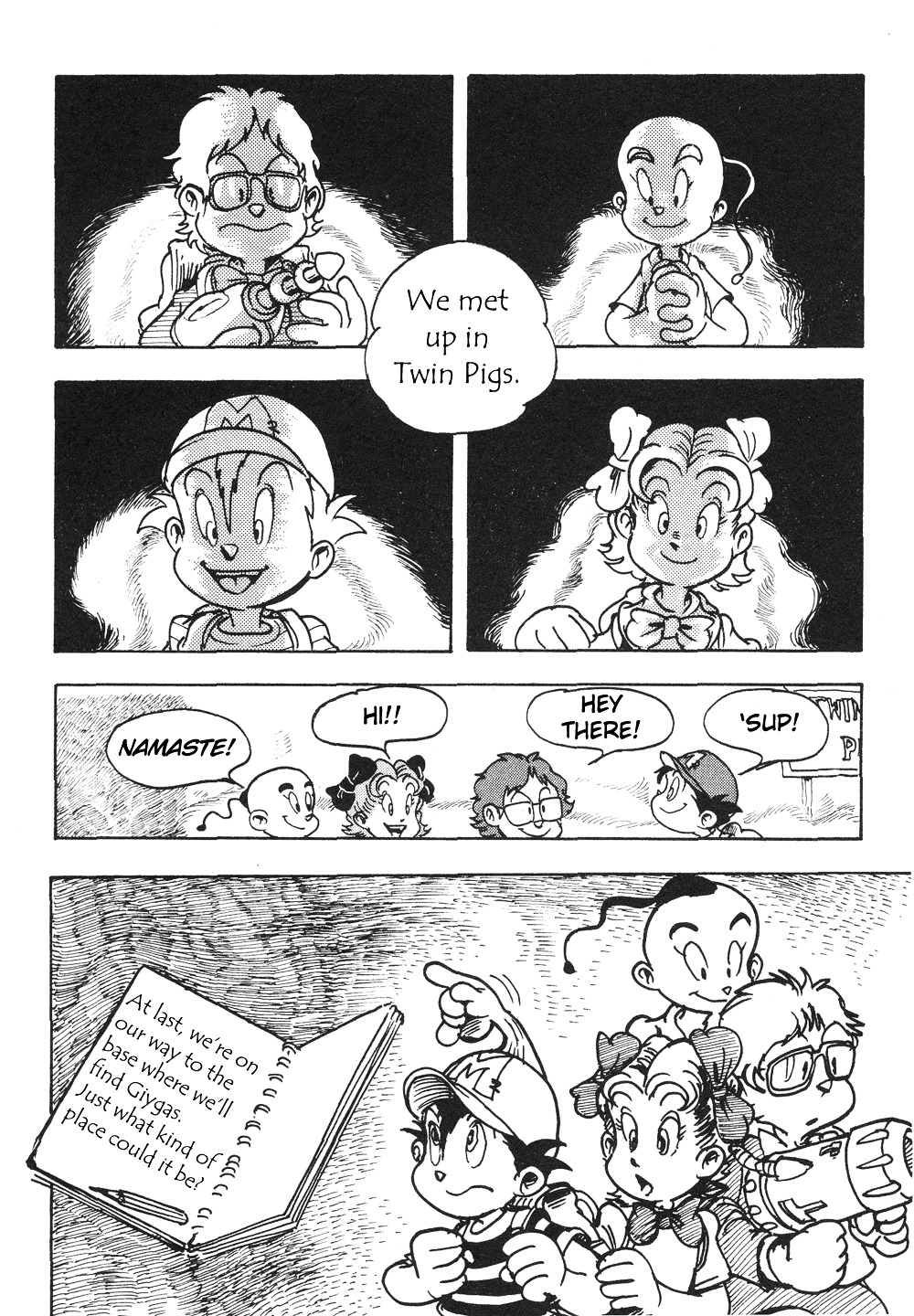 Mother 2: Giygas Strikes Back - Ness's Adventure Memoirs Chapter 6.12 page 95 - Chapter 6-12