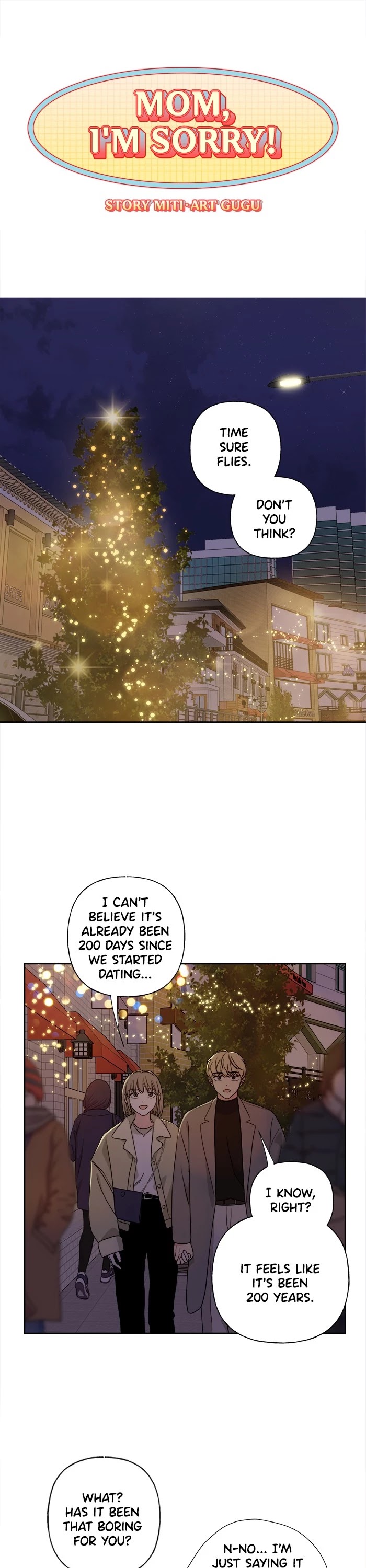 Mother, I'm Sorry Chapter 77 page 1 - Chapter 77: Episode 77