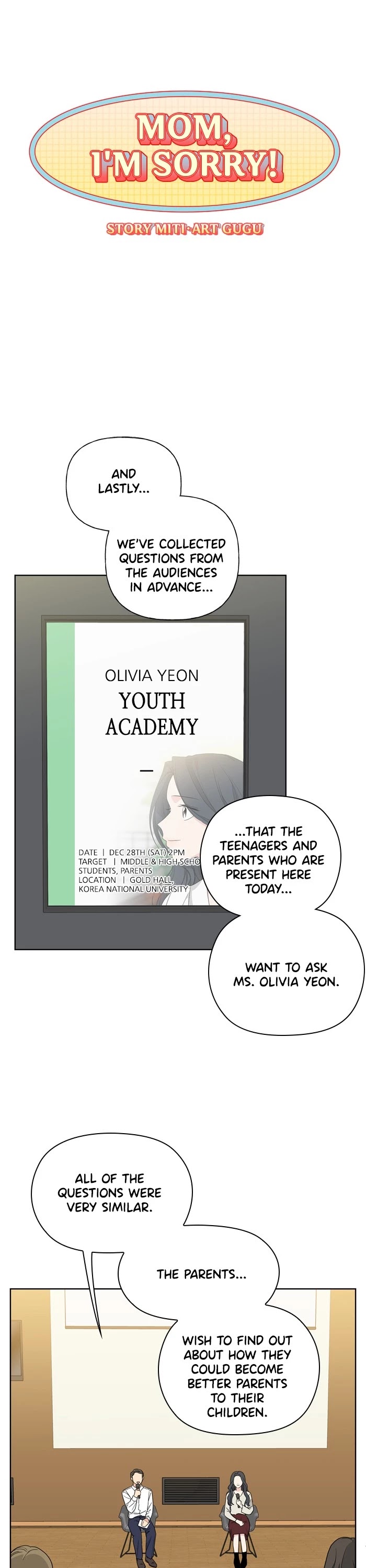 Mother, I'm Sorry Chapter 81 page 1 - Chapter 81: Episode 81