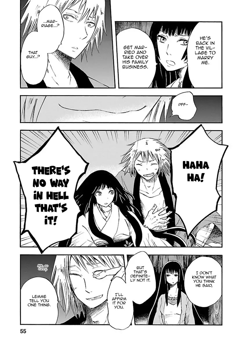Mother of Blue Chapter 6 page 13 - Chapter 6: Yomotsu Hirasaka Doll