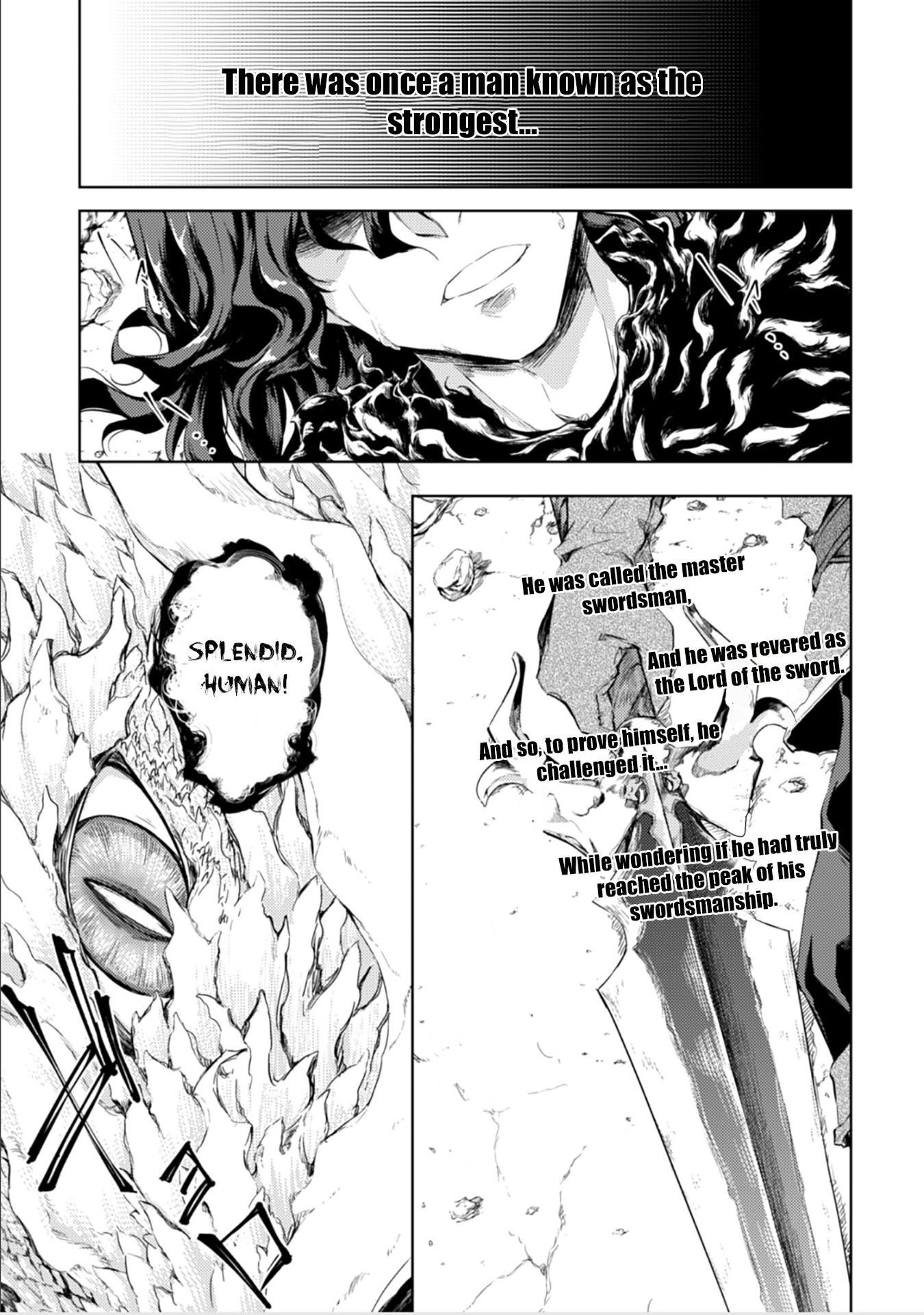 Moto Saikyou no Kenshi wa, Isekai Mahou ni Akogareru Chapter 1 page 3 - Chapter 1