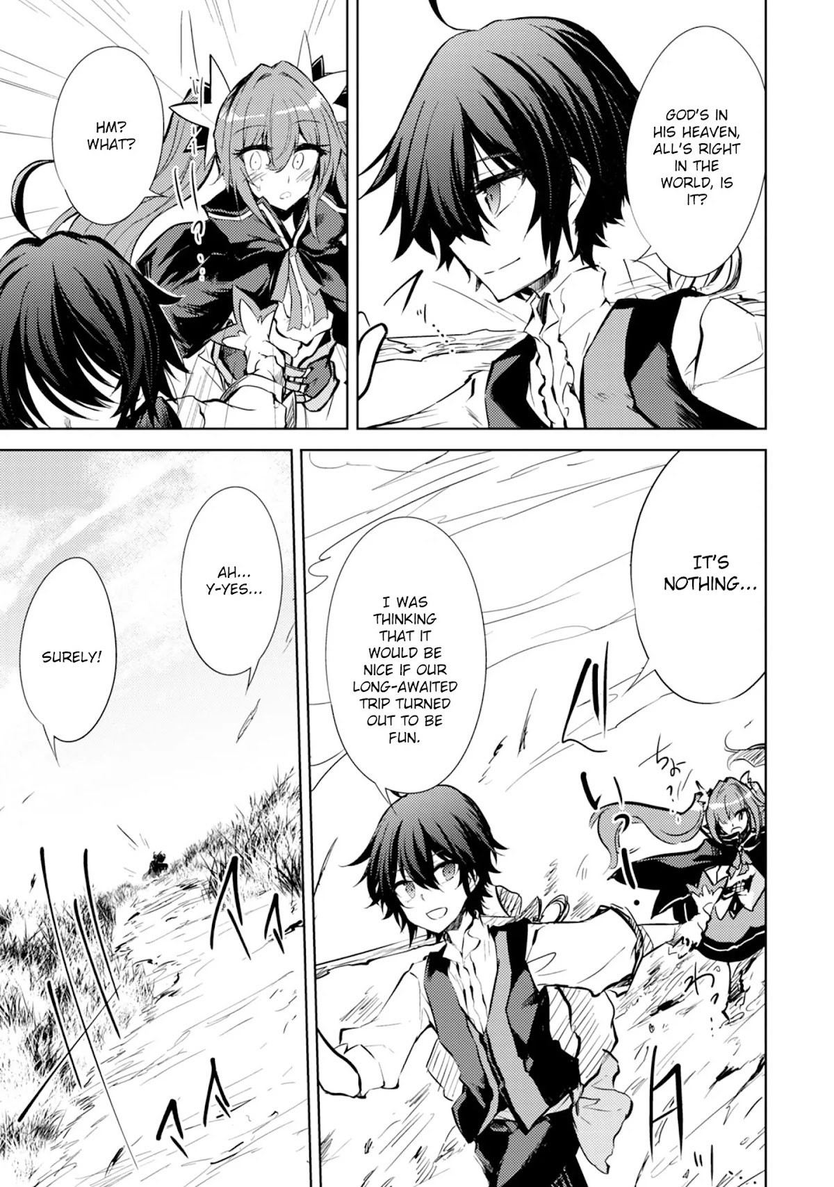 Moto Saikyou no Kenshi wa, Isekai Mahou ni Akogareru Chapter 14 page 17 - Chapter 14
