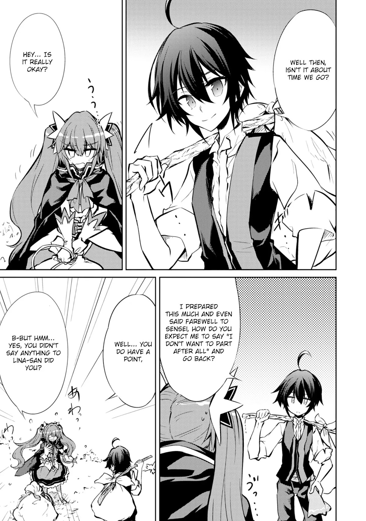 Moto Saikyou no Kenshi wa, Isekai Mahou ni Akogareru Chapter 14 page 9 - Chapter 14