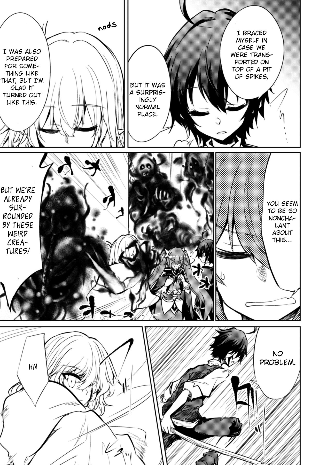 Moto Saikyou no Kenshi wa, Isekai Mahou ni Akogareru Chapter 17 page 7 - Chapter 17