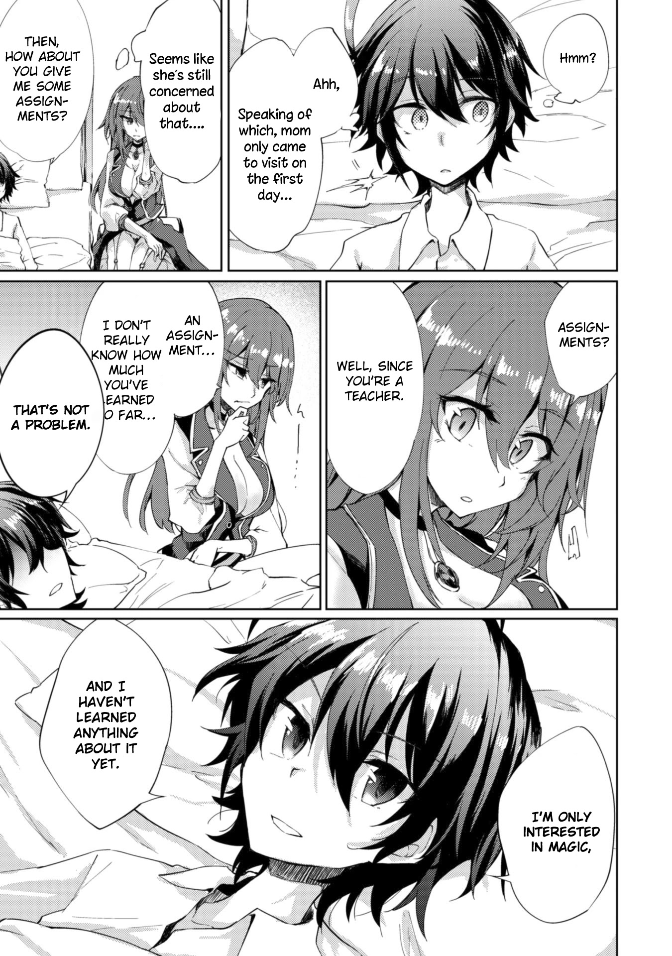 Moto Saikyou no Kenshi wa, Isekai Mahou ni Akogareru Chapter 2 page 12 - Chapter 2
