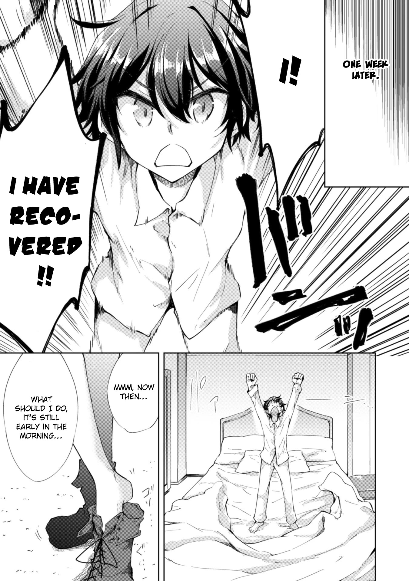 Moto Saikyou no Kenshi wa, Isekai Mahou ni Akogareru Chapter 2 page 14 - Chapter 2
