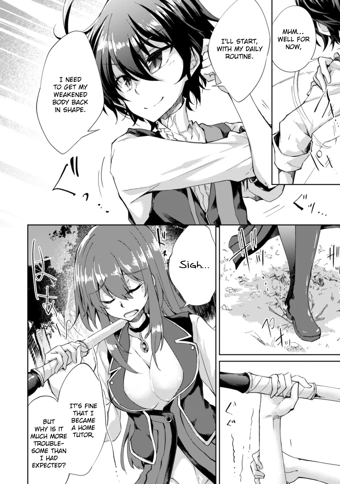 Moto Saikyou no Kenshi wa, Isekai Mahou ni Akogareru Chapter 2 page 15 - Chapter 2