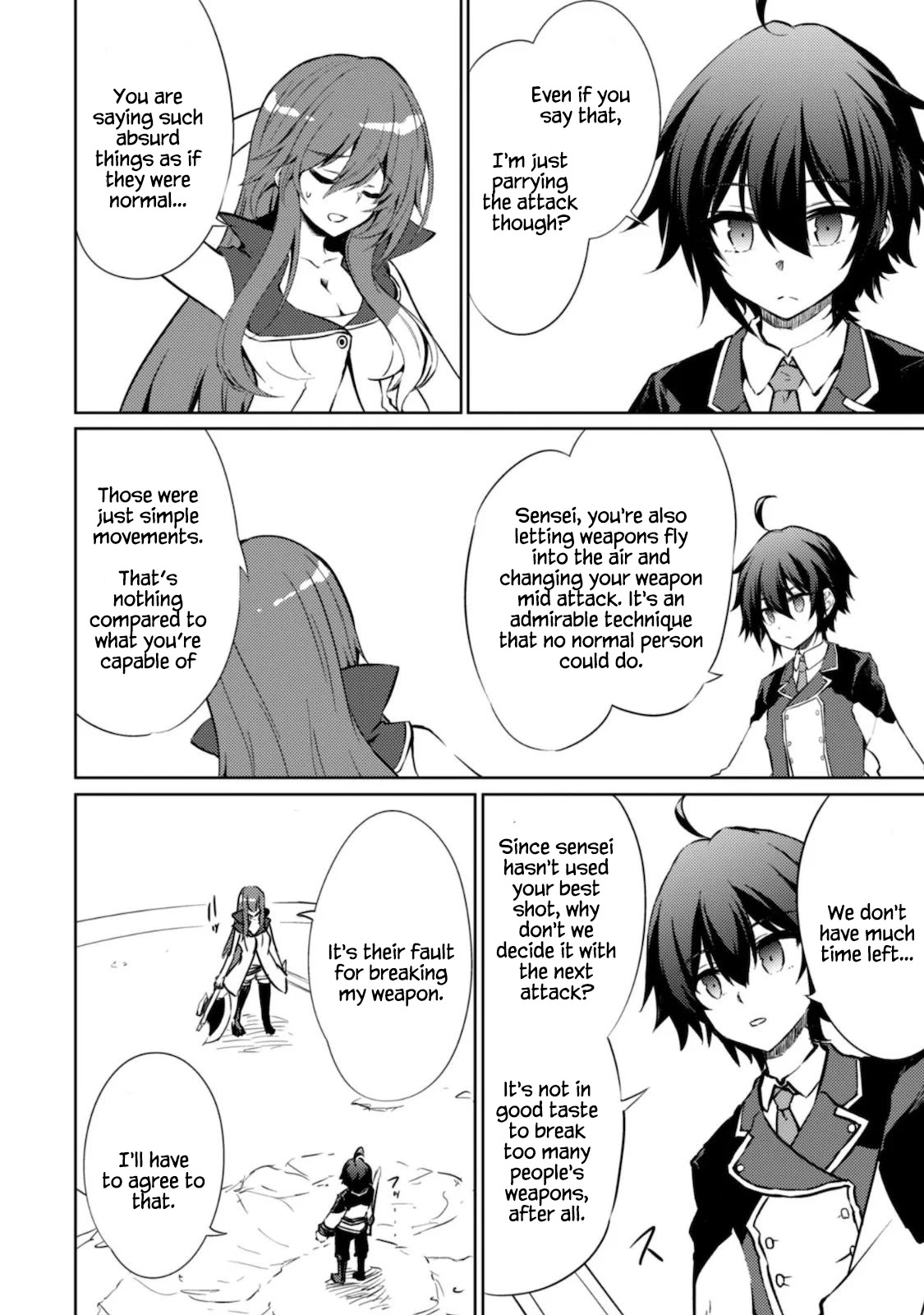 Moto Saikyou no Kenshi wa, Isekai Mahou ni Akogareru Chapter 28 page 11 - Chapter 28