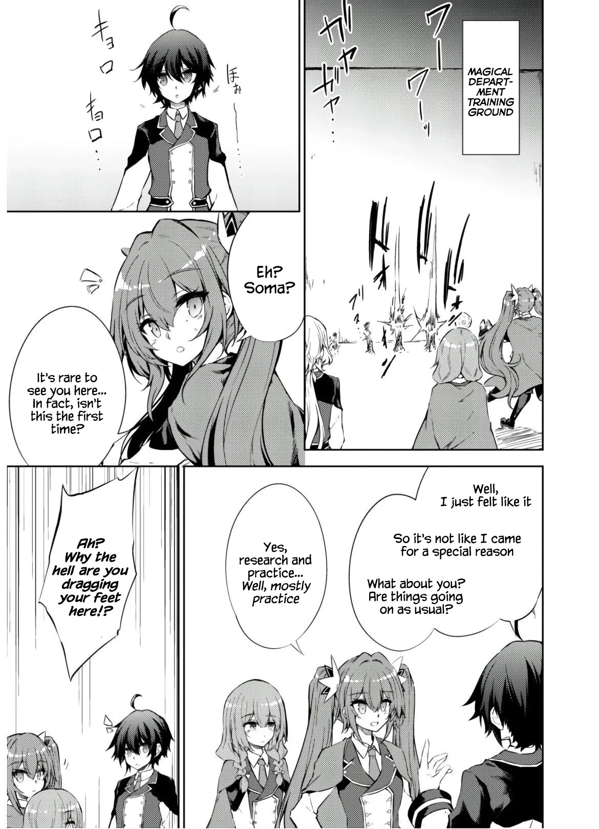 Moto Saikyou no Kenshi wa, Isekai Mahou ni Akogareru Chapter 31 page 3 - Chapter 31