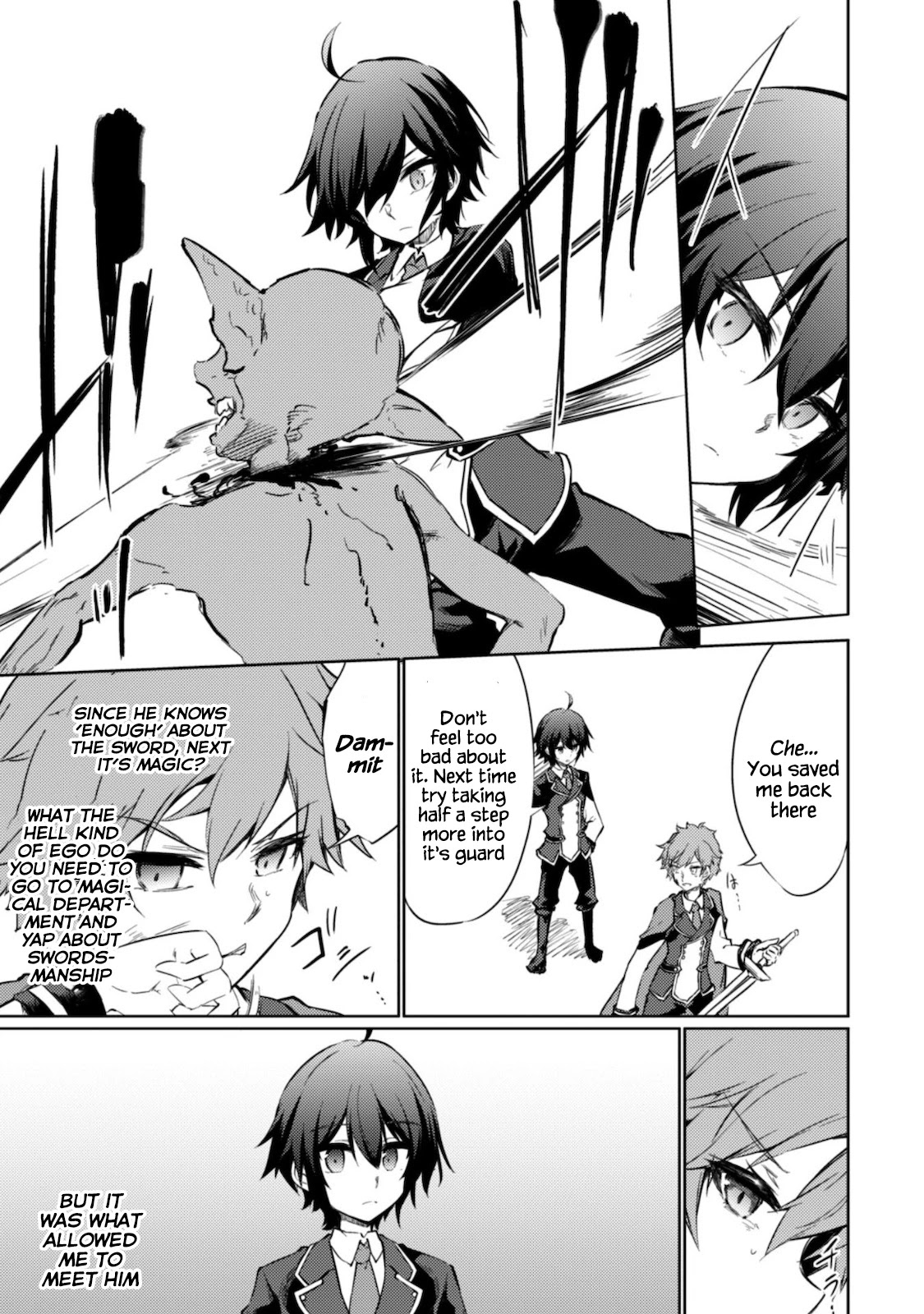 Moto Saikyou no Kenshi wa, Isekai Mahou ni Akogareru Chapter 32 page 4 - Chapter 32