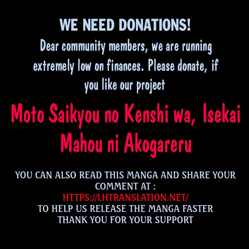 Moto Saikyou no Kenshi wa, Isekai Mahou ni Akogareru Chapter 34 page 24 - Chapter 34