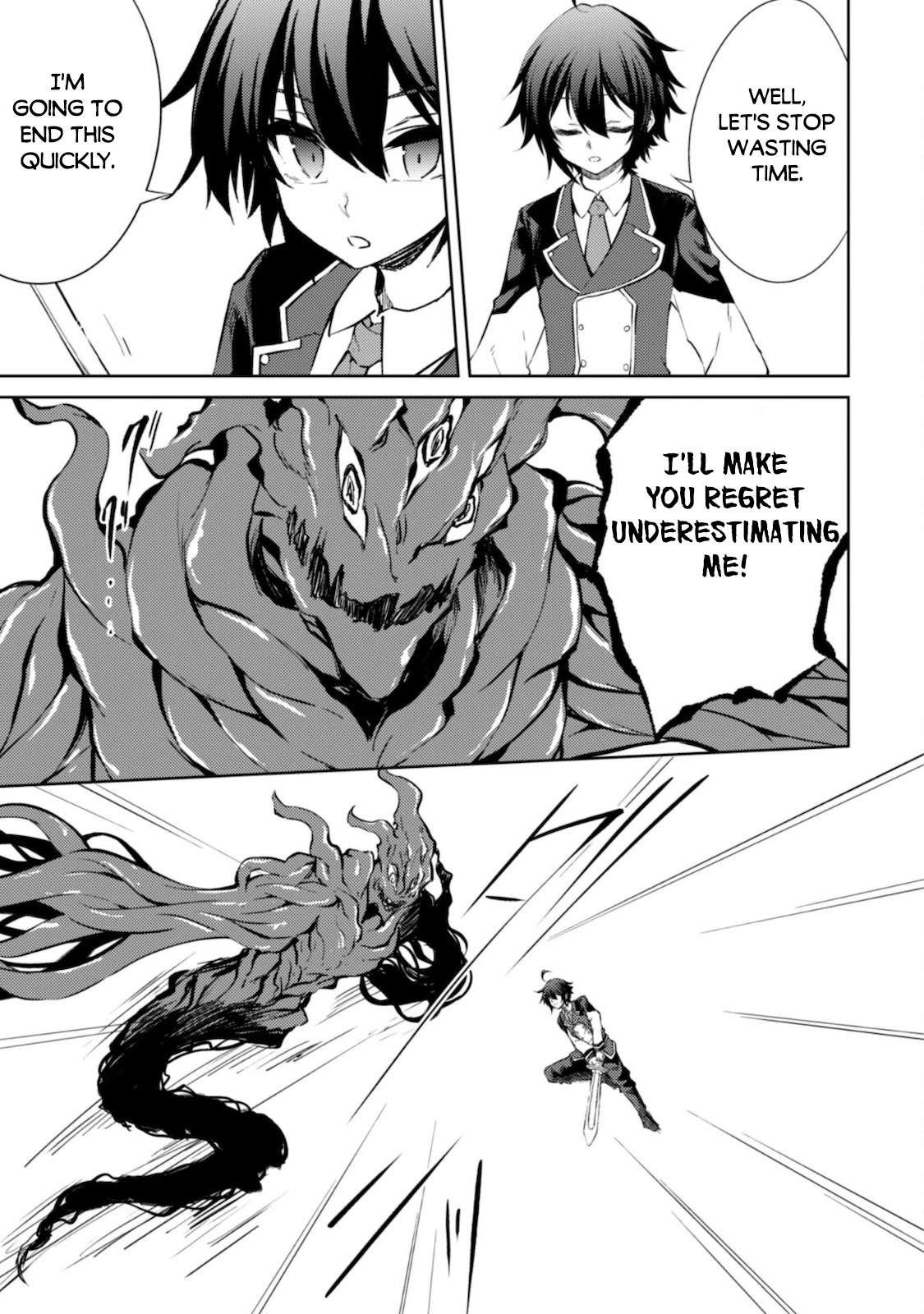 Moto Saikyou no Kenshi wa, Isekai Mahou ni Akogareru Chapter 36 page 11 - Chapter 36