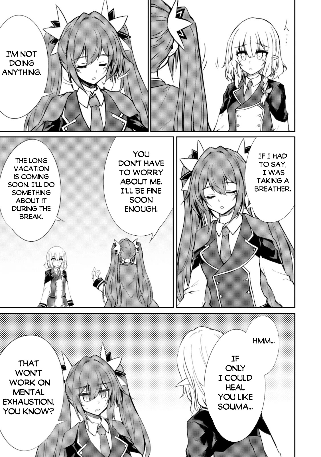 Moto Saikyou no Kenshi wa, Isekai Mahou ni Akogareru Chapter 37 page 13 - Chapter 37
