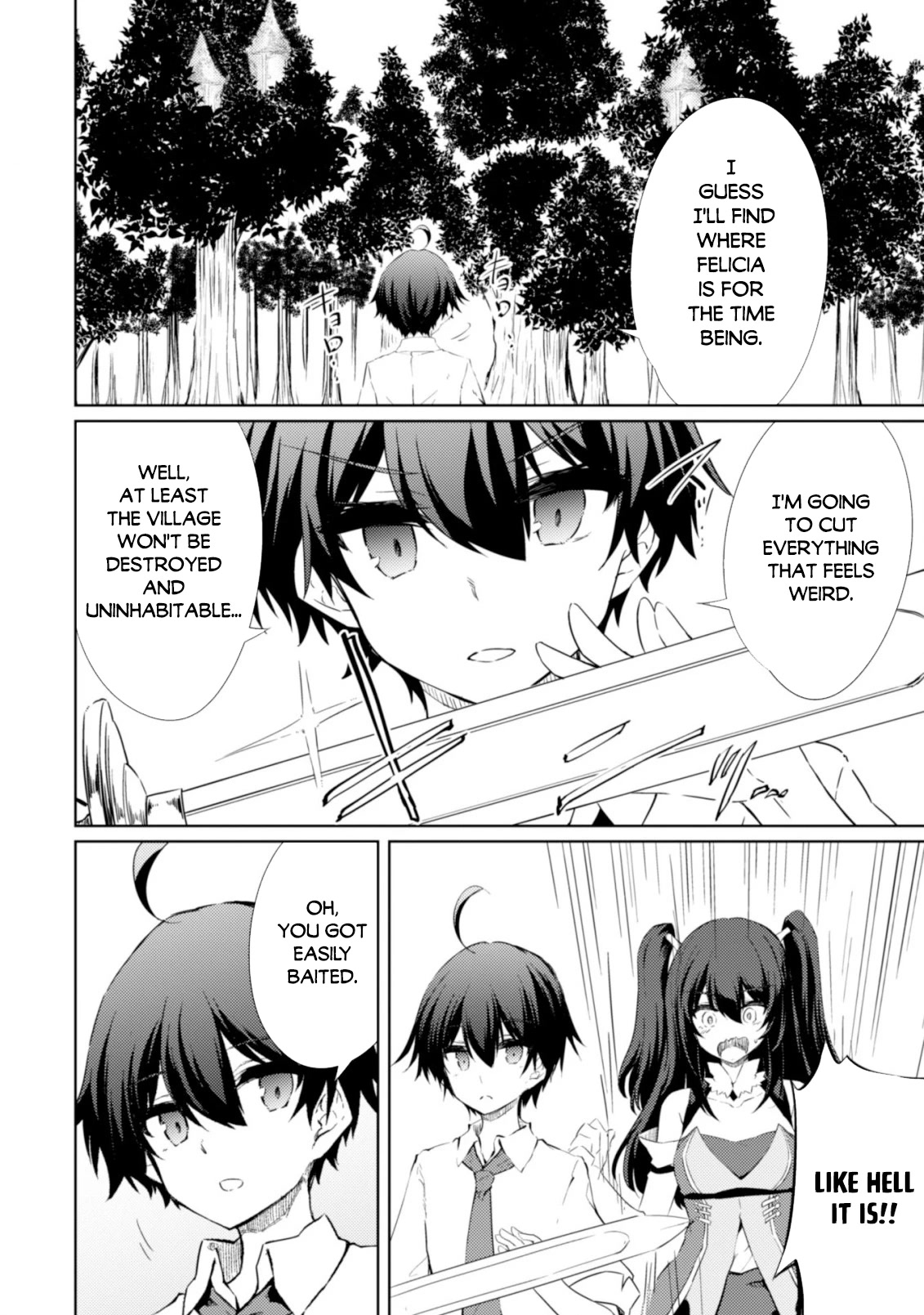 Moto Saikyou no Kenshi wa, Isekai Mahou ni Akogareru Chapter 42 page 4 - Chapter 42