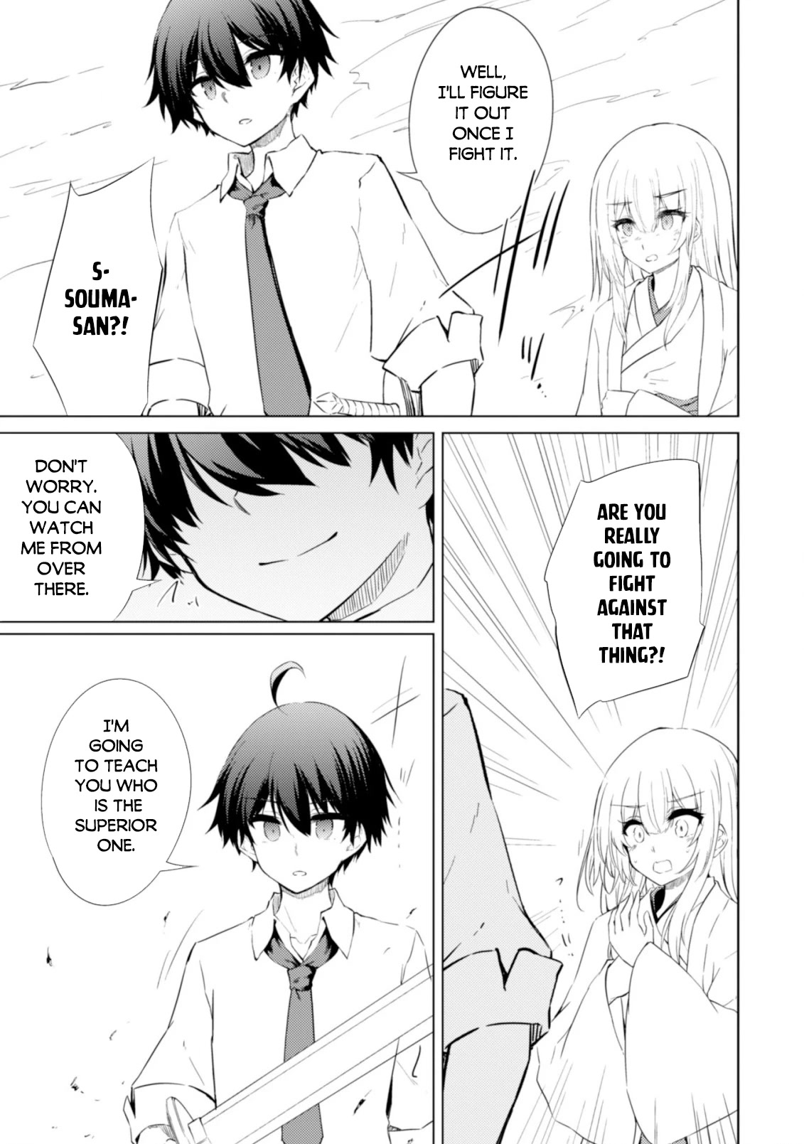 Moto Saikyou no Kenshi wa, Isekai Mahou ni Akogareru Chapter 43 page 19 - Chapter 43